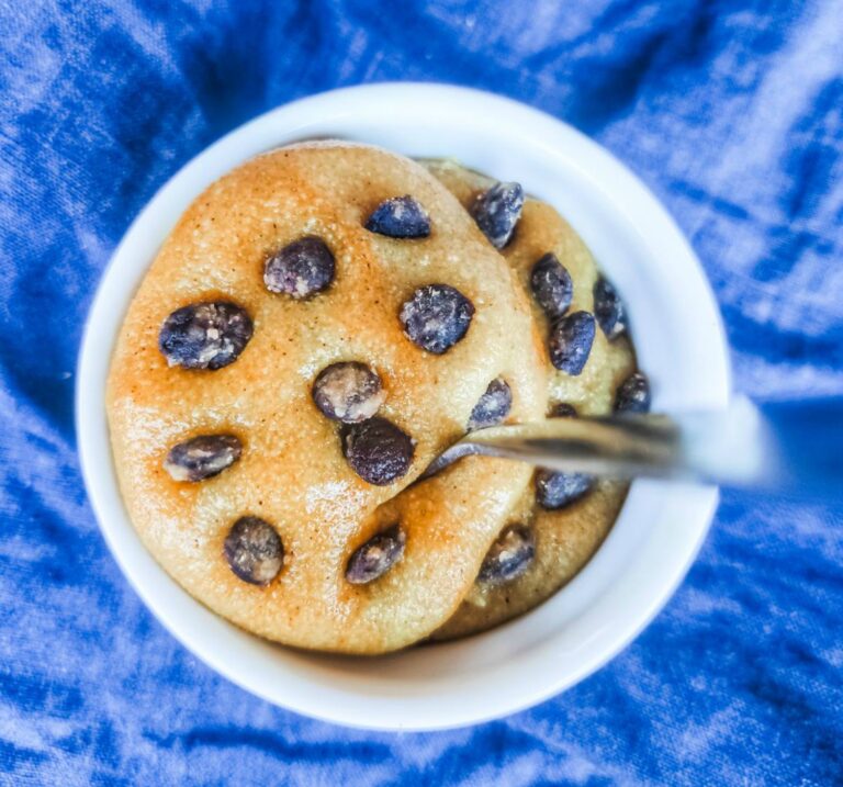 Cookie Dough χωρίς ζάχαρη | 254 θερμίδες cookie-dough