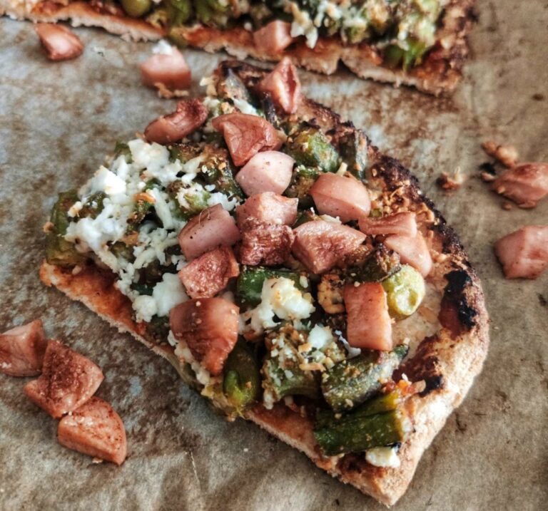 Πίτσα με ζύμη χωρίς αλεύρι | 57 θερμίδες το κομμάτι πιτσα-με-αλευρι-καρυδας