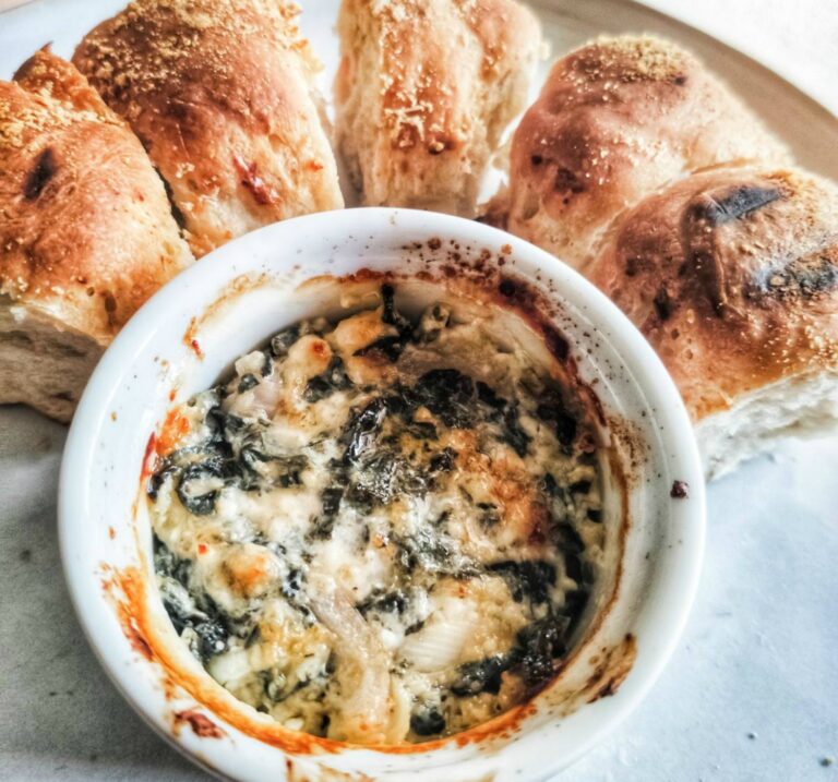 Κρεμώδες ντιπ σπανακιού | Συνοδεύει τα πάντα, 37 θερμίδες ντιπ-σπανακιου