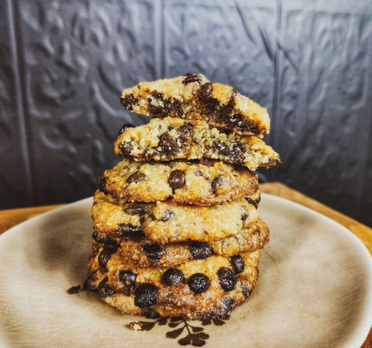 Μαλακά cookies βρώμης με σταγόνες σοκολάτας | Χωρίς ζάχαρη
