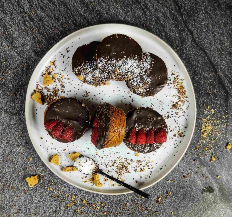 Μίνι ταρτάκια σοκολάτας | Χωρίς ζάχαρη & χωρίς ψήσιμο ταρτακια-σοκολατας