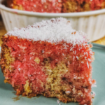 poke cake χωρις ζαχαρη
