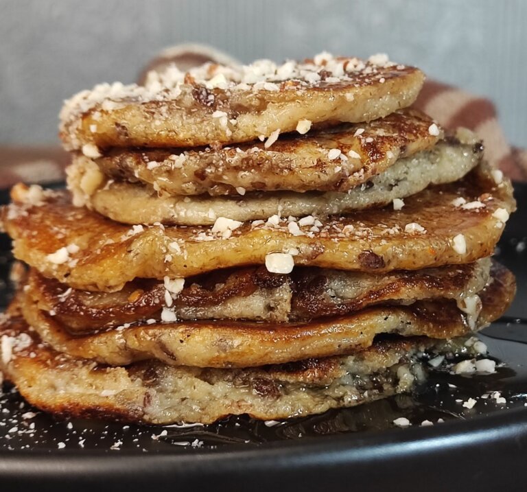 Νηστίσιμα pancakes βρώμης (χωρίς μπανάνα)