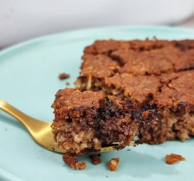 Brownie Baked Oats | Για να έχετε έτοιμο πρωινό για 2-3 μέρες