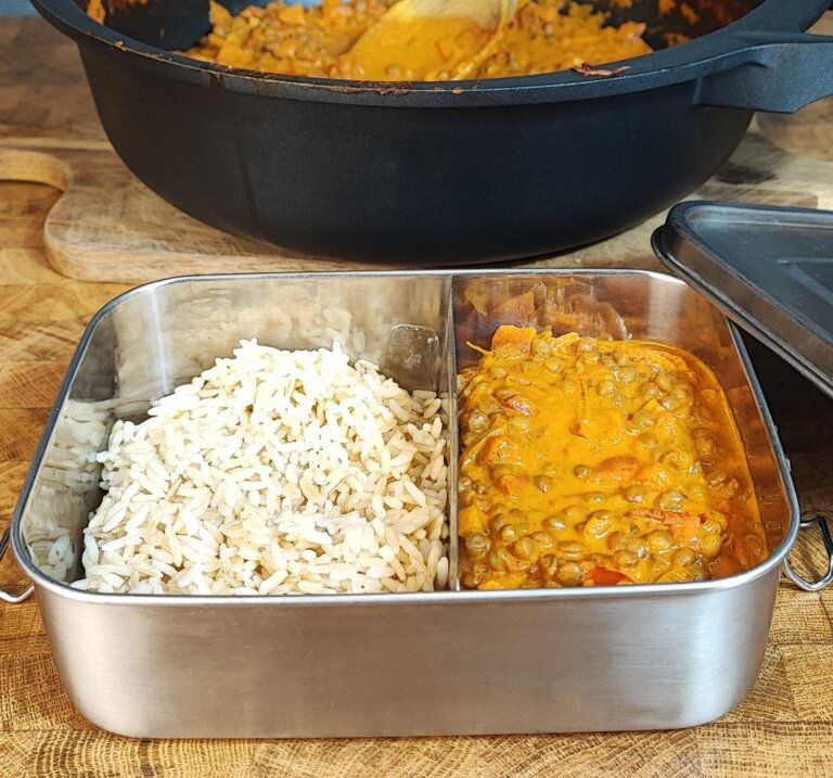 Φακές κάρι με ρύζι | Ταϋλανδέζικο