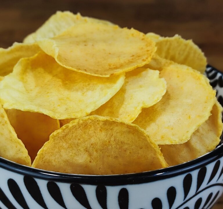 Σπιτικά πατατάκια φούρνου | Τραγανά σαν αγοραστά