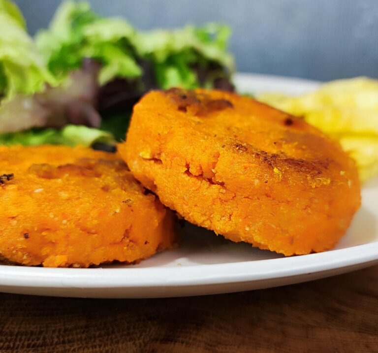 Μπιφτέκια καρότου με 3 υλικά