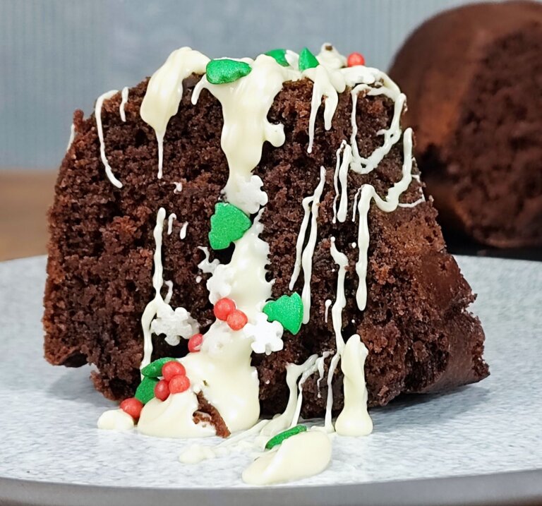 Κέικ σοκολάτας χωρίς ζάχαρη | Με 3 υλικά