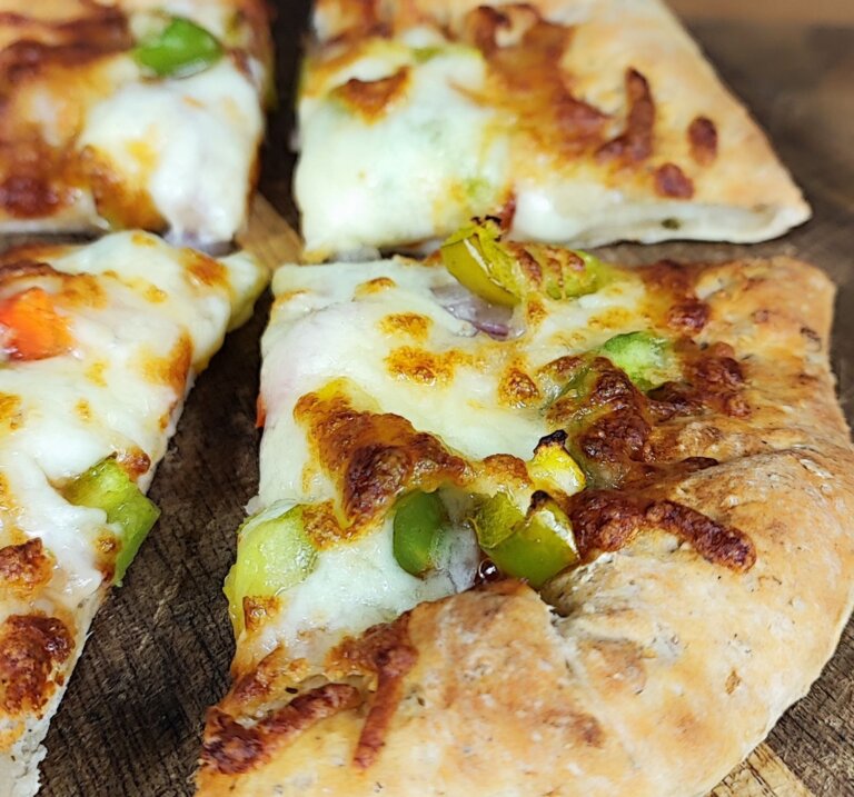 Pizza for One in th Airfryer | 290 Calories