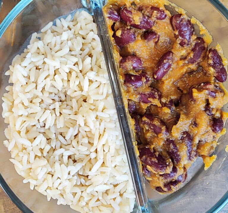 Rajma Chawal με ρύζι ή πιτάκια | Ινδικό φαγητό για meal prep