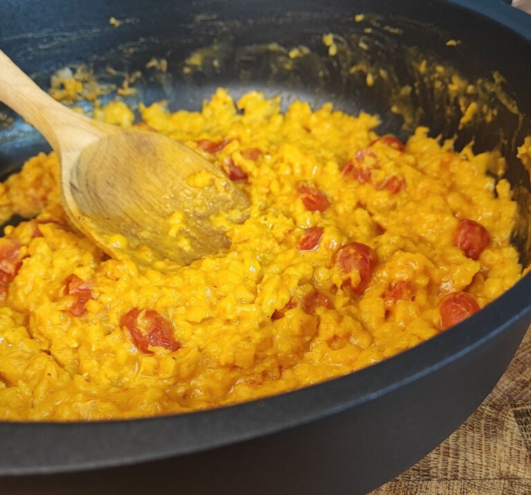 Red Lentil Dahl with Rice