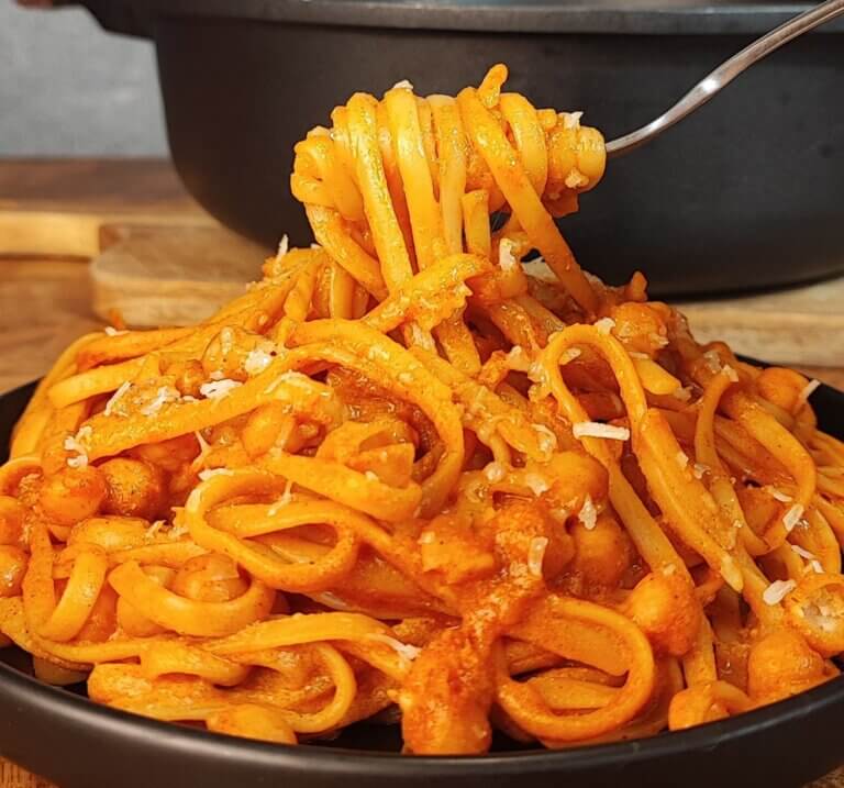 Ρεβυθομακαρονάδα κοκκινιστή | Ιδανική για ταπεράκι γραφείου