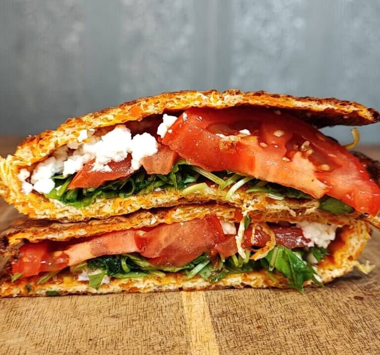 Τορτίγια από κολοκυθάκια και καρότο | Χωρίς αλεύρι