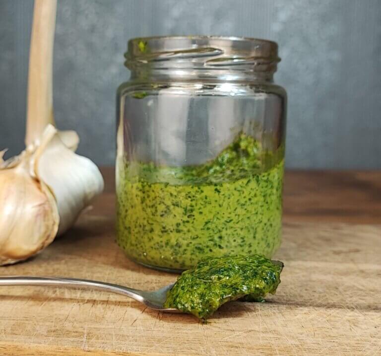 Vegan πέστο μαϊντανού | Έτοιμη σε 2′