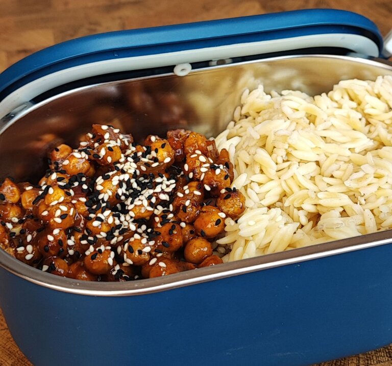 Ρεβύθια σε σάλτσα πορτοκαλιού | Τέλεια για ταπεράκι γραφείου