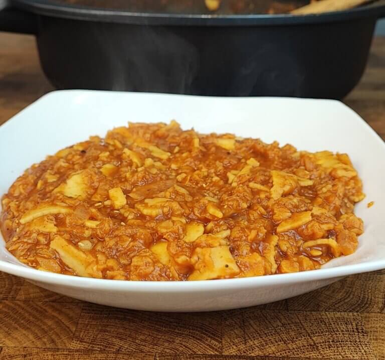 Κόκκινες φακές με σπασμένα λαζάνια | Super comfort