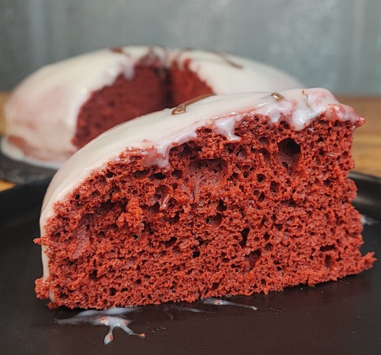 Βασιλόπιτα red velvet χωρίς ζάχαρη