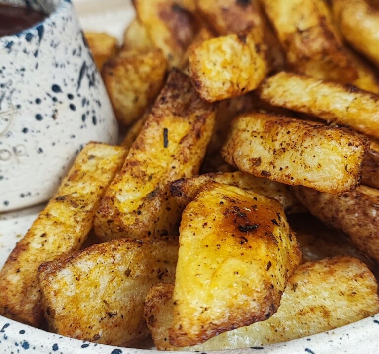Τραγανές πατάτες country στο φούρνο