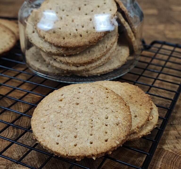 Σπιτικά digestive ολικής χωρίς ζάχαρη