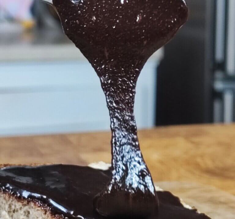 Spread σοκολάτας σε 2 λεπτά | Χωρίς ζάχαρη, με ταχίνι και μέλι