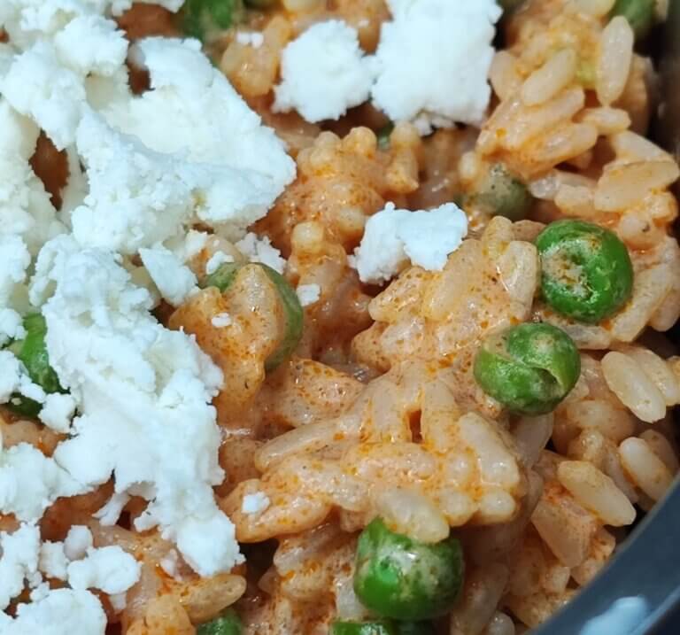 Αρακάς με ρύζι σε 15΄| Κρεμώδες, καλοκαιρινό φαγητό