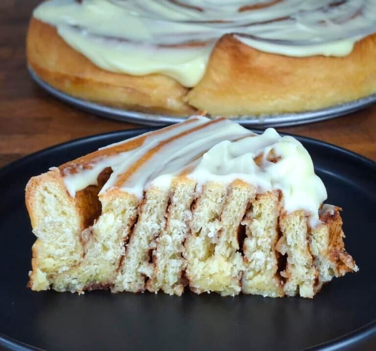 Cinnamon roll τούρτα χωρίς ζάχαρη | Δεν φαντάζεσαι!